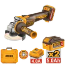 Meuleuse d’Angle Sans Fil Ingco 20V 1200W 115mm thumbnail 1