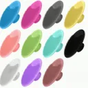 Ensemble de 3 Brosses de Douche en Silicone pour Cheveux thumbnail 1