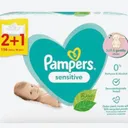 PAMPERS SENSITIVE - Lingettes pour bébé sans parabène - 156 pièces thumbnail 1