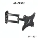 Support TV Mural Pivotant AIRFLUX AF-CP306 pour Écrans 14-43 pouces thumbnail 1