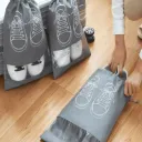 Sac rangement chaussures voyage étanche – Cordon sécurisé - 10 PCS thumbnail 1