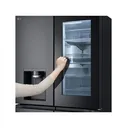 Refrigerateur LG Side BY Side Knock Knock 4 portes Noir GCX24FFCAB thumbnail 4