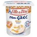 ELLE & VIRE - Yaourt mon grec au miel - 125G thumbnail 1