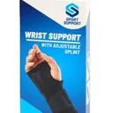 SPORT SUPPORT - Bande de maintien pour poignet - Noir thumbnail 1