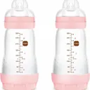 MAM EASY START - Lot de 2 Biberon Anti-Colique Auto-Stérilisant - 260ml thumbnail 1