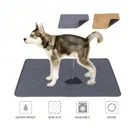 Tapis absorbant lavable pour de chien, tapis de sol réutilisables pour animaux de compagnie thumbnail 1