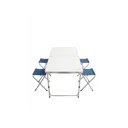 ENSEMBLE TABLE CAMPING ET 4 TABOURETS thumbnail 1