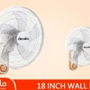 Ventilateur Mural Decakila 18 Pouces Blanc et Finition Bois thumbnail 3