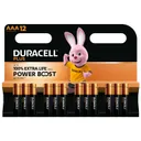 DURACELL BATTERIE AAA 2EME / 12PCS thumbnail 1