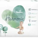PAMPERS - Couches Bébé Harmonie, Taille 2 (4 à 8 kg) - 27 Pcs thumbnail 1