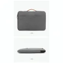 Sacoche Ordinateur Portable 13" SHENGBEIER 803 - Noir/Gris/Bleu thumbnail 1