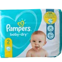 PAMPERS - baby dry- Taille 2 (4-8Kg) 34 Pcs thumbnail 1