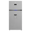 Réfrigérateur Double Portes 700L Inox avec Distributeur D'eau Nofrost A++ Beko RDNE700E40DZXP thumbnail 1