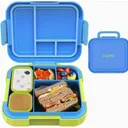 Boîte Bento Caperci  avec Deux Contenants Modulaires - 4 Compartiments, bleu thumbnail 1