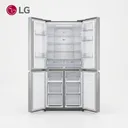Refrigerateur LG Side BY Side 4 portes 434 litres Inverter Gris GCFB41FPLAM thumbnail 3