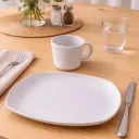 Assiette plate incassable forme carrée thumbnail 3