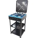 Cuisiniere à Gaz 4 Feux Decakila sans four avec pieds thumbnail 4