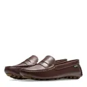 Mocassins de conduite Patricia Penny pour femme, marron - T42 thumbnail 1