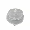Lot de 2 Couvercles de Conservation pour Micro-ondes – Plastique Transparent thumbnail 1
