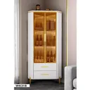 Vaisselier 190X90CM Blanc W6318 thumbnail 1