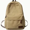 Sac à Dos Simple, Sac en Toile Durable pour Extérieur - Idéal pour les Trajets Quotidiens école et le Bureau thumbnail 1
