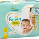 PAMPERS - Couches Premium protection -Taille 2 (4-8 kg) - 30 couches thumbnail 1