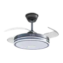 Ventilateur de plafond Decakila avec lampe LED thumbnail 1