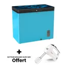 Congelateur Walton Coffre 205LITRES Bleu WCF-2T5-GDEL-XX + Batteuse Offert thumbnail 3