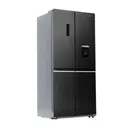 Refrigerateur Finix Side By Side 620L 4PORTES Nofrost Avec Fontaine Gris 620 thumbnail 1