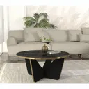 Table Téléviseur Basse Lagerta Orta Sehpa Noir B100N thumbnail 1