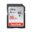 Carte Mémoire SanDisk Ultra 16GB SDHC UHS-I - Vitesse 80MB/s thumbnail 1