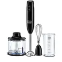Mixeur À Main 3 En 1 Avec HACHOIR, 600W Black Decker HB600 thumbnail 1