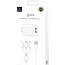 wiwu Quick charger fast charger 3 in 1 cables combo thumbnail 1