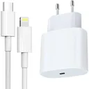 Câble + Prise Murale (USB-C + Lightning) 25W thumbnail 2