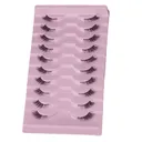 Lot de 10 Paires de Faux Cils Luxueux thumbnail 1
