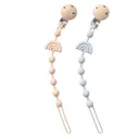 Attaches Sucette Silicone pour Bébé – Lot de 2 thumbnail 1