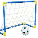 Set Camp Football Enfant Extérieur Terrain Portable Déployable Activités Familles Quartier Jeu thumbnail 1