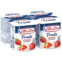 Dessert lacté aux fruits stérilisé UHT- Fraises - Elle & Vire 125 g thumbnail 1