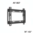 Support TV Mural Fixe AIRFLUX AF-B27 pour Écrans 14" à 43" thumbnail 1