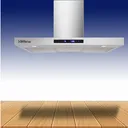 Hotte De Cuisine Technolux 60X60 Avec Sortie Silver TEC6OSS thumbnail 1