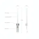 Antenne MIMO Ubiquiti airMAX Omni AMO-2G13 2x2 thumbnail 1