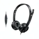 Casque Filaire Stéréo Rapoo H100 avec Réduction de Bruit thumbnail 1