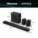 Barre de Son 600W AX5140Q 5.1.4 thumbnail 1