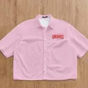 Manfinity Joysei – Chemise d'Été Décontractée Homme – Motif Cerise & Alphabet au Dos – Taille L thumbnail 1