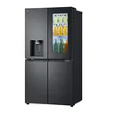 Refrigerateur LG Side BY Side Knock Knock 4 portes Noir GCX24FFCAB thumbnail 1