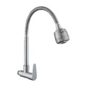 Robinet mural de cuisine 2058 en acier inoxydable 304 thumbnail 1
