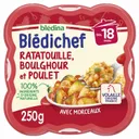 BLEDICHEF – Ratatouille, Boulghour et Poulet en Dés – Dès 18 Mois thumbnail 1