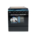 Cuisiniere Solstar 4FEUX 50X50 Full Option Noir SO112-GGRBKVSS thumbnail 1