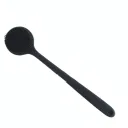 Brosse à Dos Longue Manche en Silicone Doux - Noir thumbnail 1