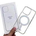 Coque de téléphone magnétique transparente en acrylique antichoc - IPhone 11 Pro Max thumbnail 1